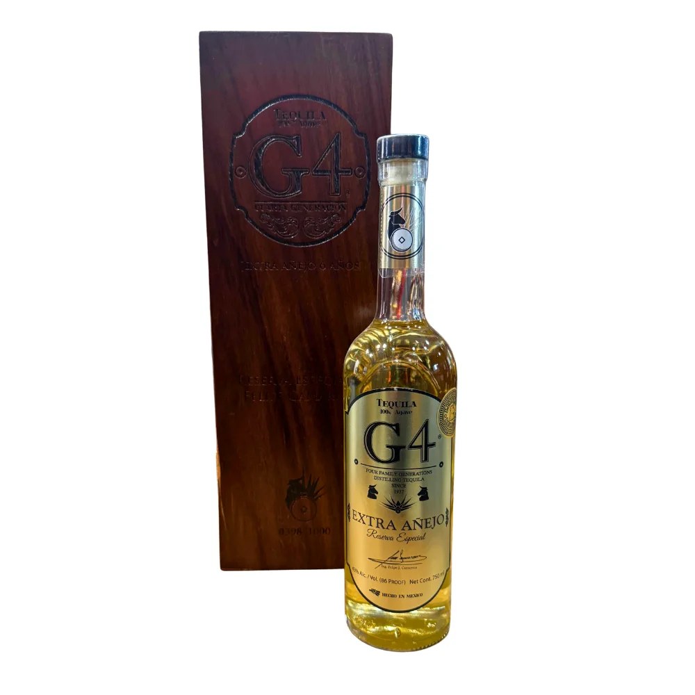 G4 Extra Anejo Limited Edition 6 Years Reserva Especial De Felipe Camarena Tequila — G4 Tequila