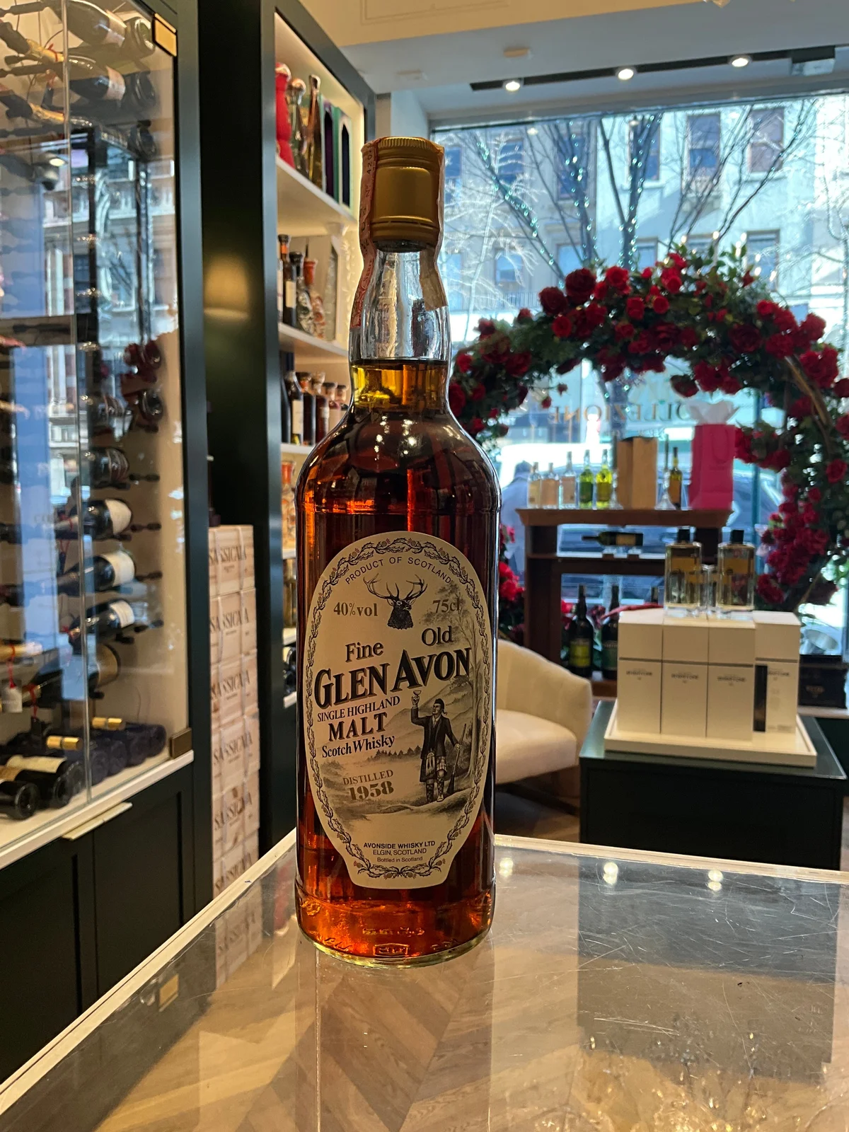 Glen Avon 1958 Single Malt Scotch Whisky 40%abv 75cl — Glen Avon