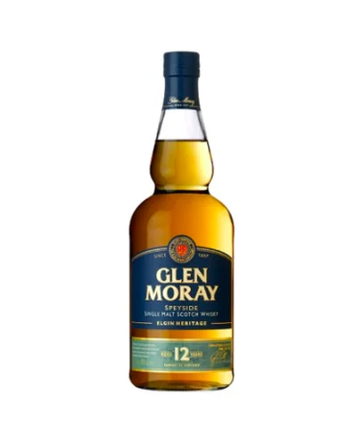 Glen Moray Elgin Heritage 12 Year Old Single Malt Scotch Whisky 750ml — Glen Moray