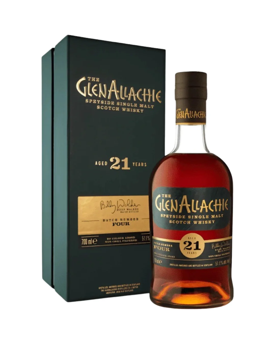 GlenAllachie 21 Year Old Batch 4 Speyside Single Malt Scotch Whisky — GlenAllachie