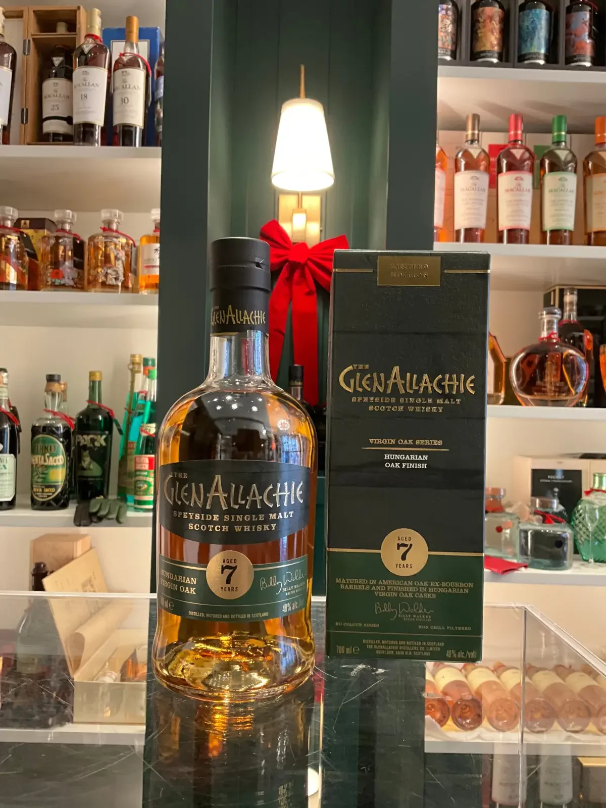 GlenAllachie 7yo Hungarian Virgin Oak Limited Edition 700ml 48%abv — GlenAllachie