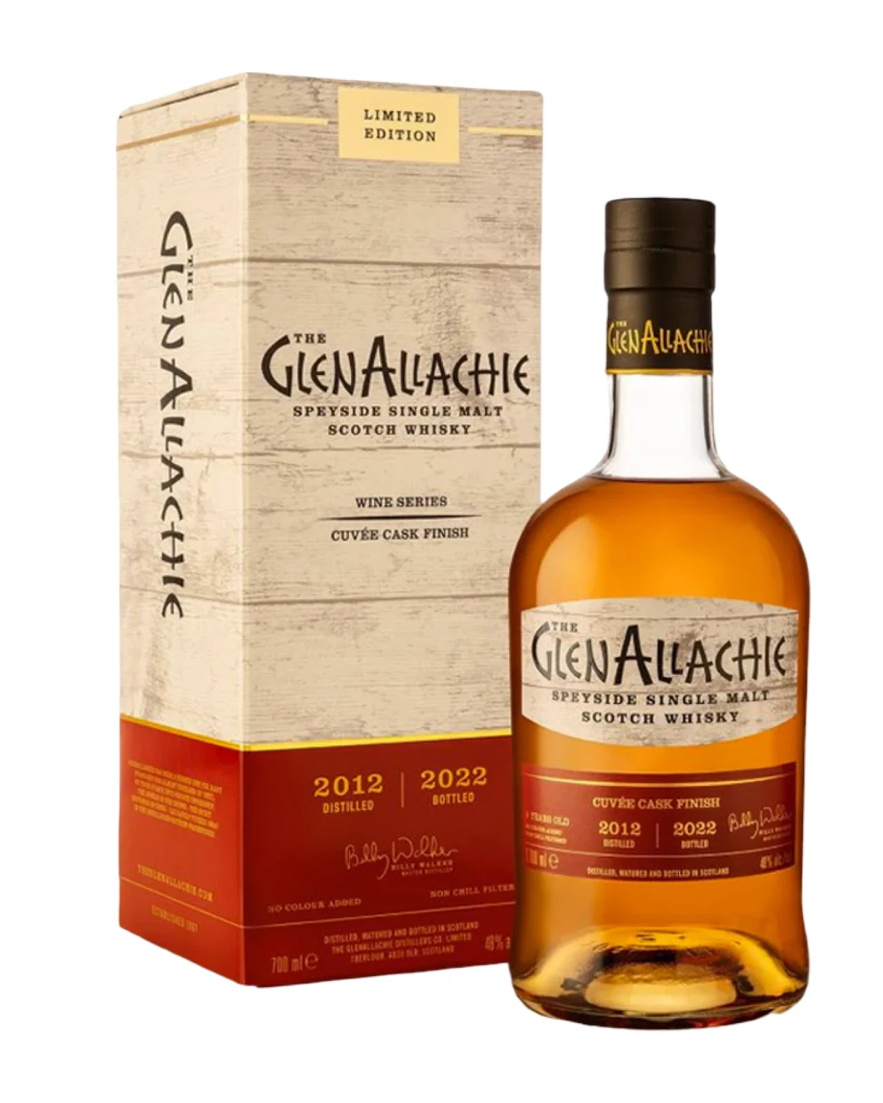 GlenAllachie Wine Series 9 Year Old Cuvee Cask Finish Scotch Whisky — The GlenAllachie