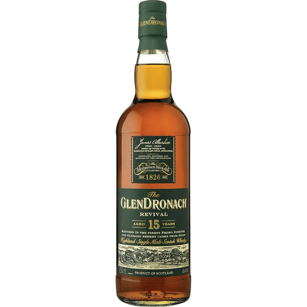 Glendronach 15 Year Single Malt Scotch — Glendronach