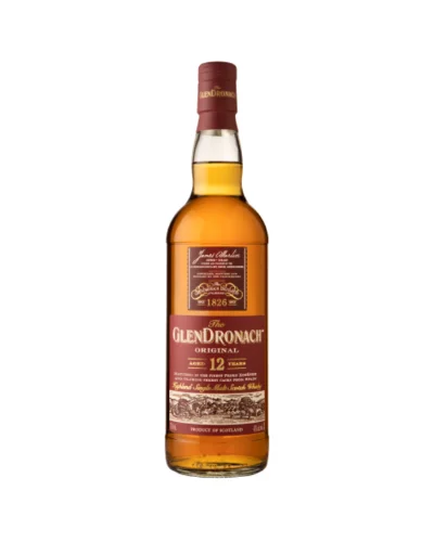 Glendronach Original 12 Year Old Single Malt Scotch Whisky 750ml — Glendronach
