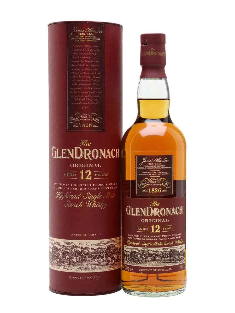 Glendronach Single Malt 12 Year — Glendronach