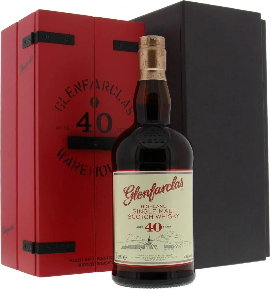 Glenfarclas 40 Year Single Malt Scotch Whiskey — Glenfarclas
