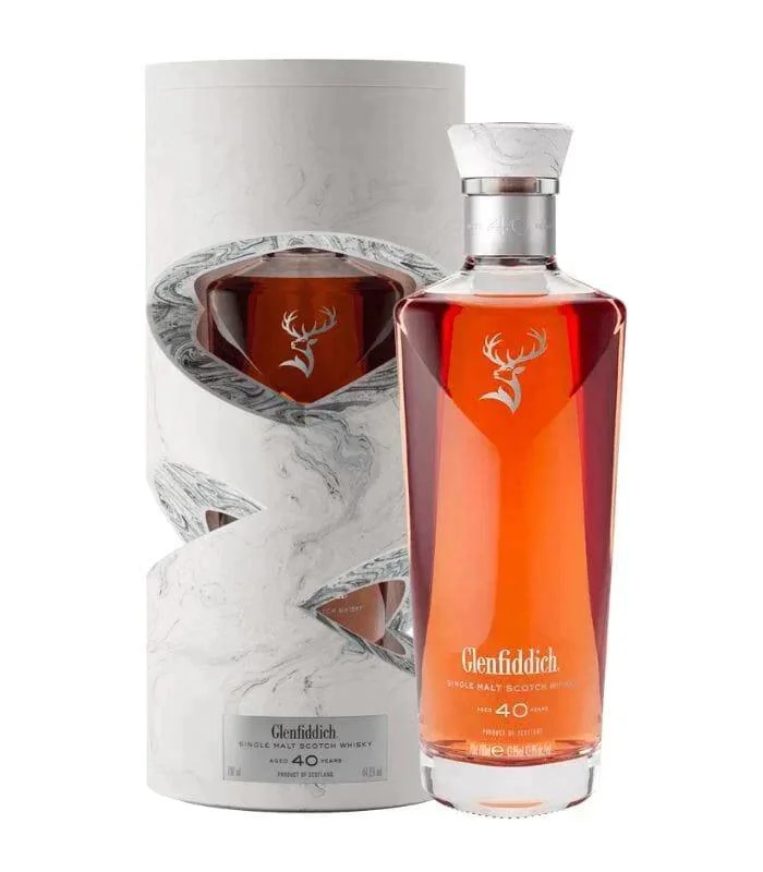 Glenfiddich 40 Year Old Cumulative Time Re-Imagined Time Series Speyside Single Malt Scotch Whisky — Glenfiddich
