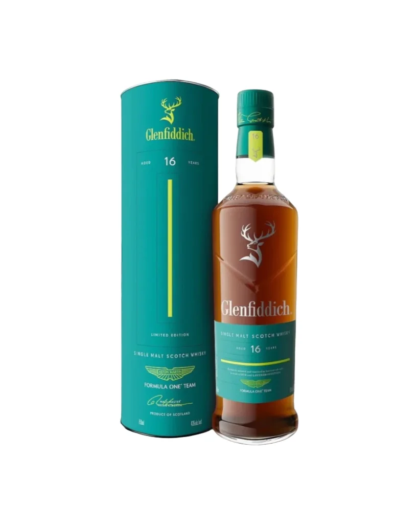 Glenfiddich Aston Martin Formula One 16 Year Old Single Malt Scotch Whisky 750ml — Glenfiddich
