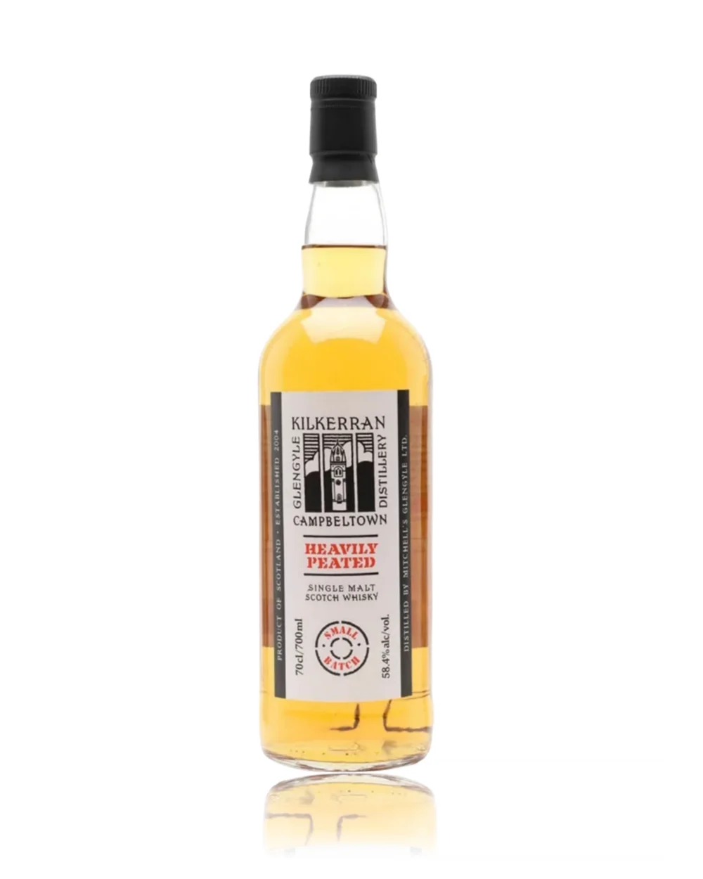 Glengyle Distillery Kilkerran Heavily Peated Single Malt Scotch Whisky — Glengyle