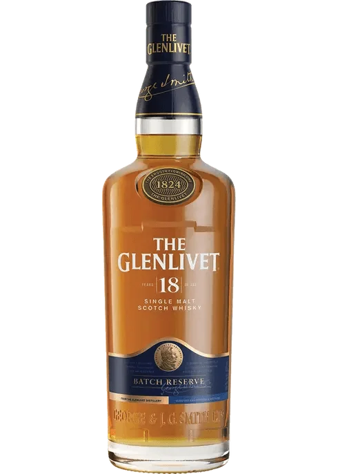 Glenlivet 18 Year Single Malt Scotch Whisky — Glenlivet