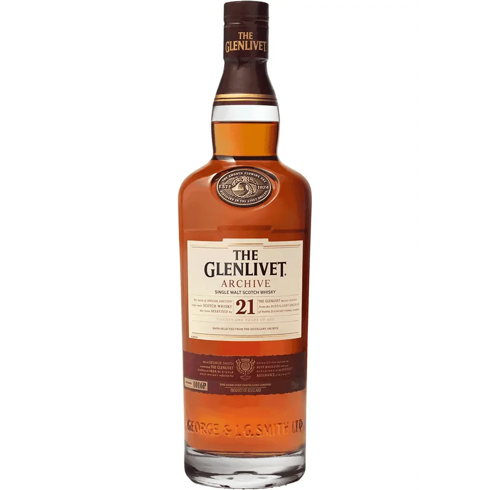 Glenlivet Archive 21 Year Single Malt Scotch — Glenlivet