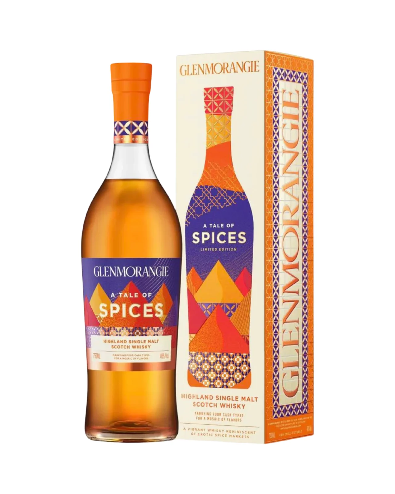 Glenmorangie A Tale of Spice Single Malt Scotch Whisky 750ml — Glenmorangie