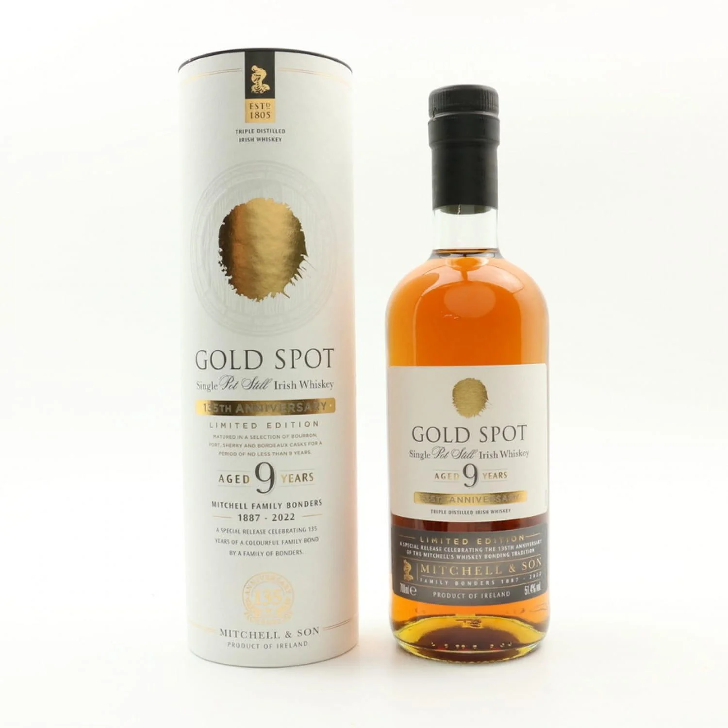 Gold Spot Irish Whiskey 700ml — Green Spot