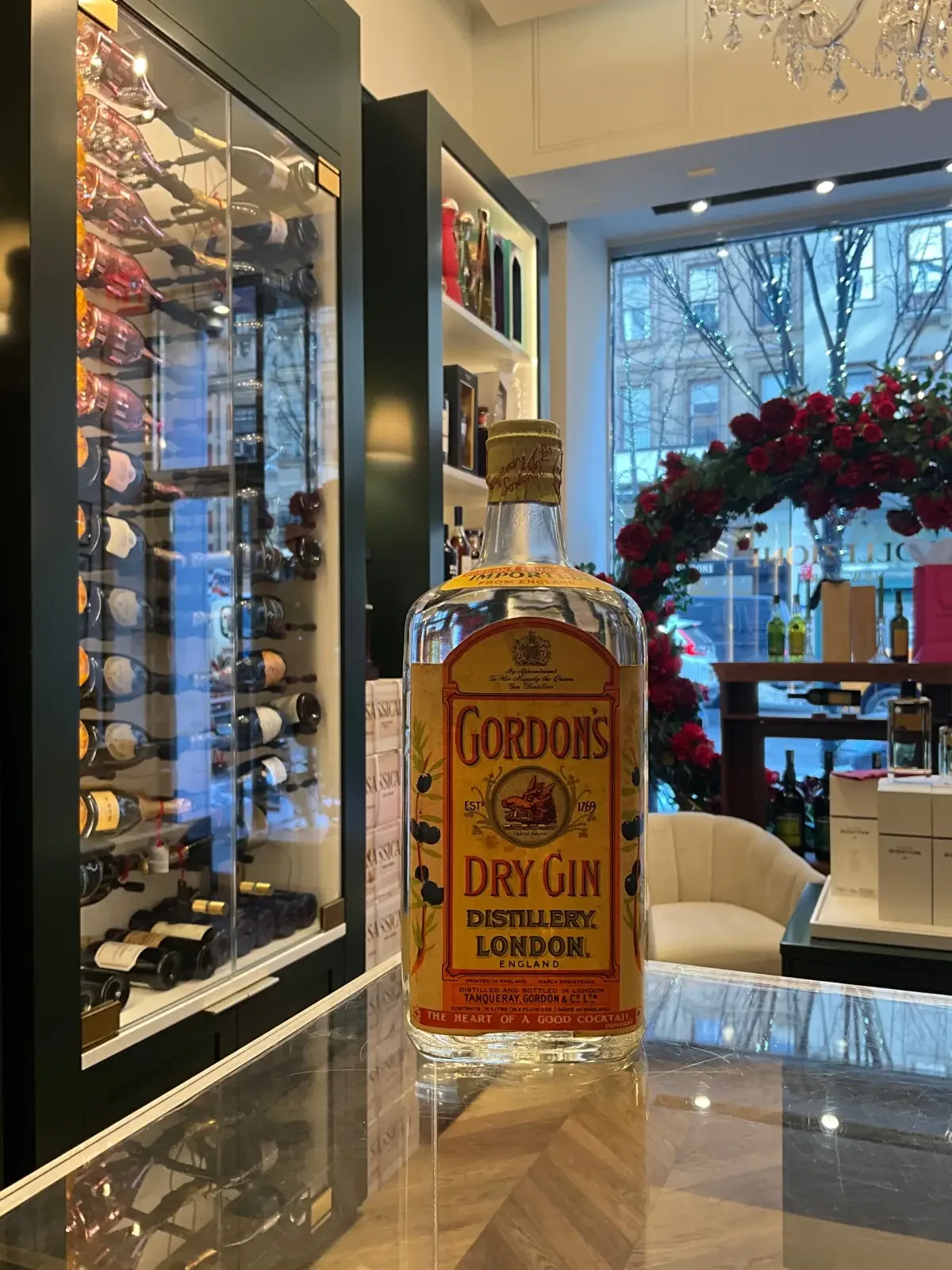 Gordon's Dry Gin 1950s 75cl 40%abv — Gordon's