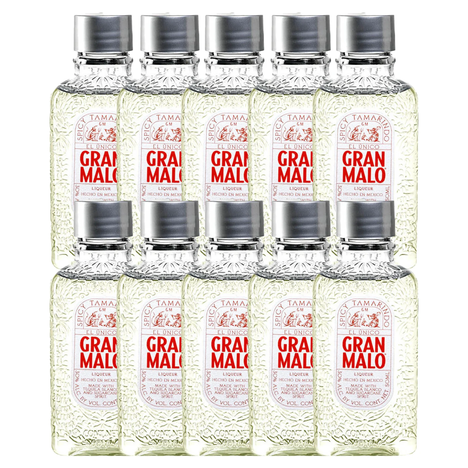 Gran Malo Spicy Tamarindo Tequila 50mL 10-Pack Shots — Gran Malo