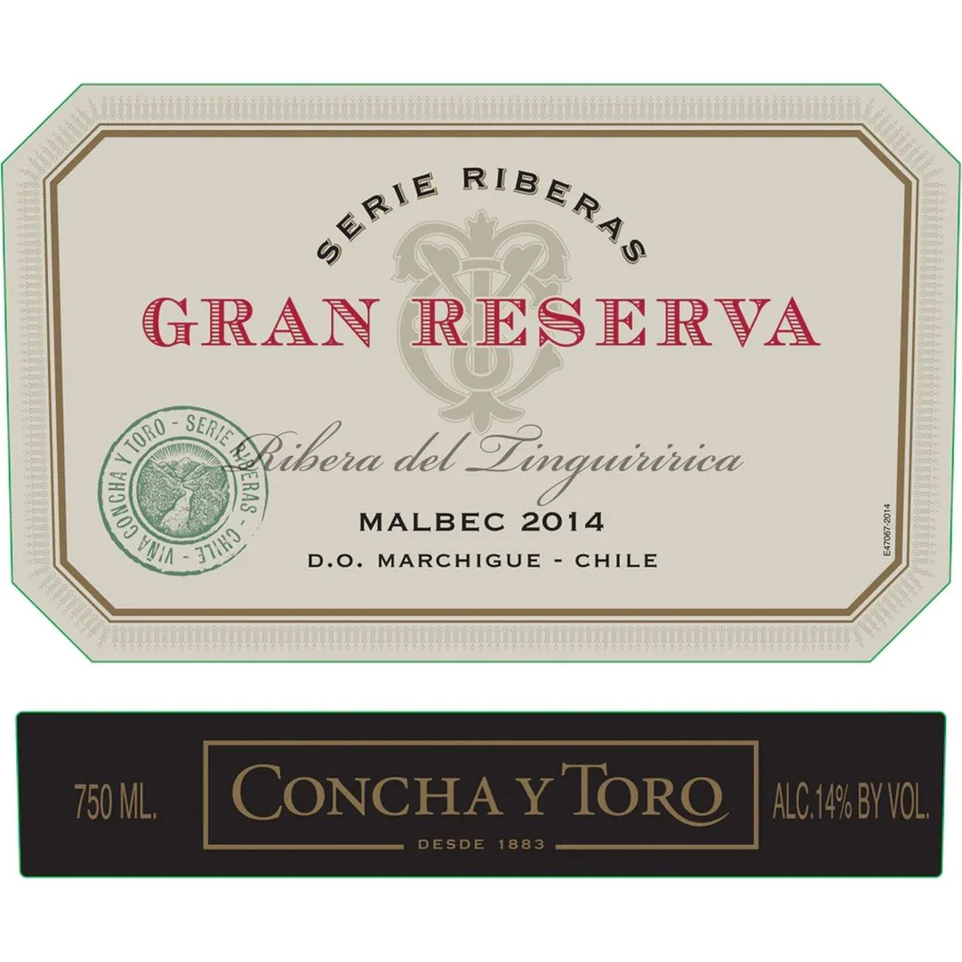 Gran Reserva Chile Malbec 750ml — Gran Reserva