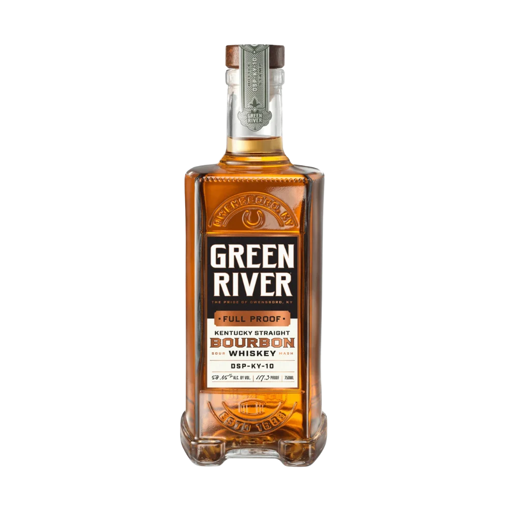 Green River Full Proof Kentucky Straight Bourbon Whiskey — Green River
