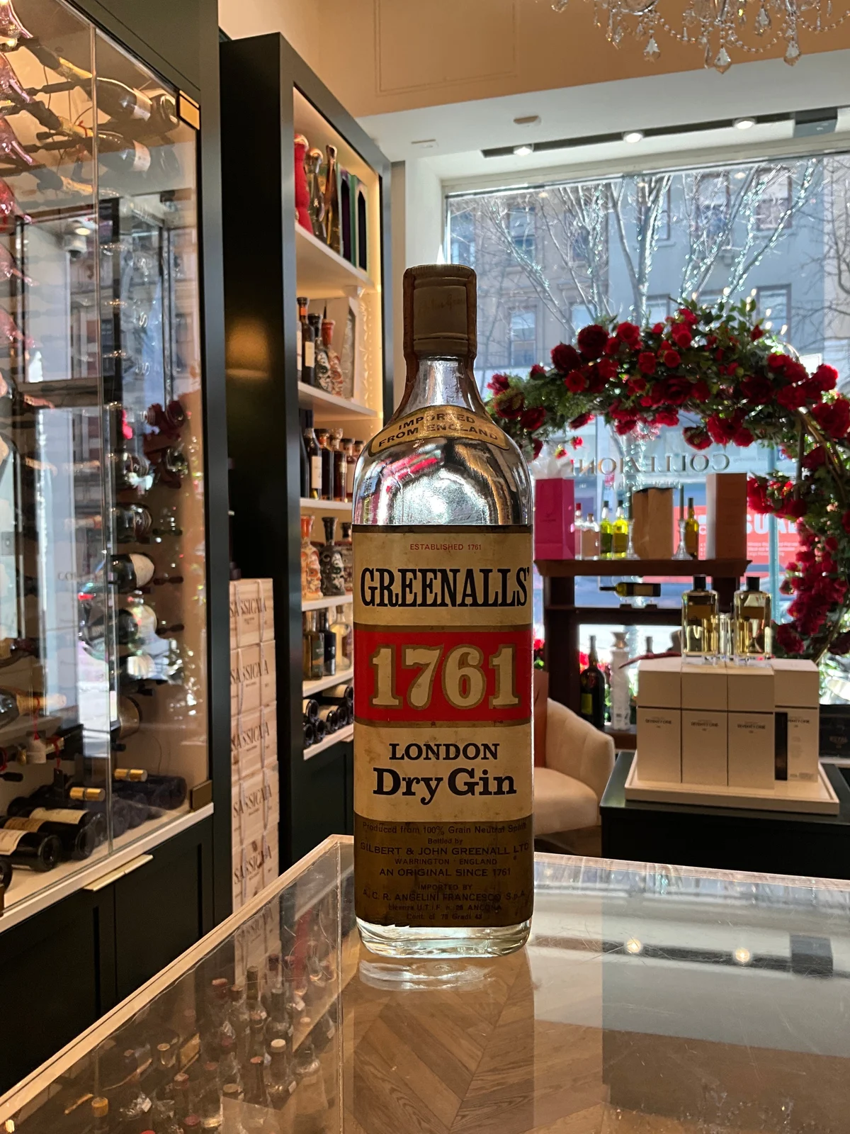 Greenalls' 1761 London Dry Gin 1960s 75cl 43%abv — Greenalls'