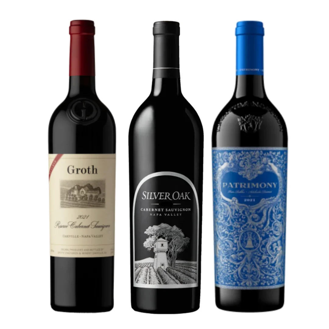 Groth Reserve, Silver Oak Napa, Patrimony Cabernet Value Bundle 750mL — Silver Oak
