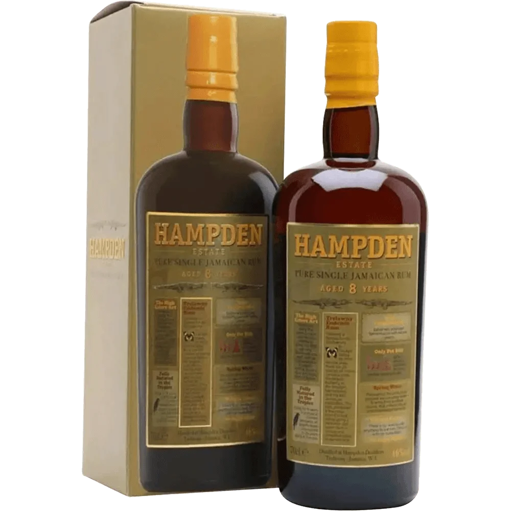 Hampden Estate 8 year Rum — Hampden Estate