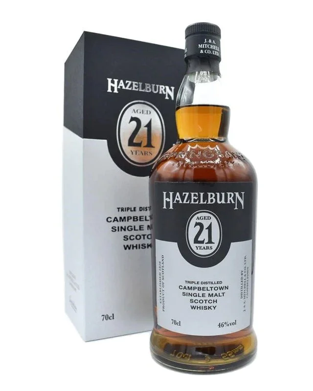 Hazelburn 21 Year Old Campbeltown Single Malt Scotch Whisky — Hazelburn