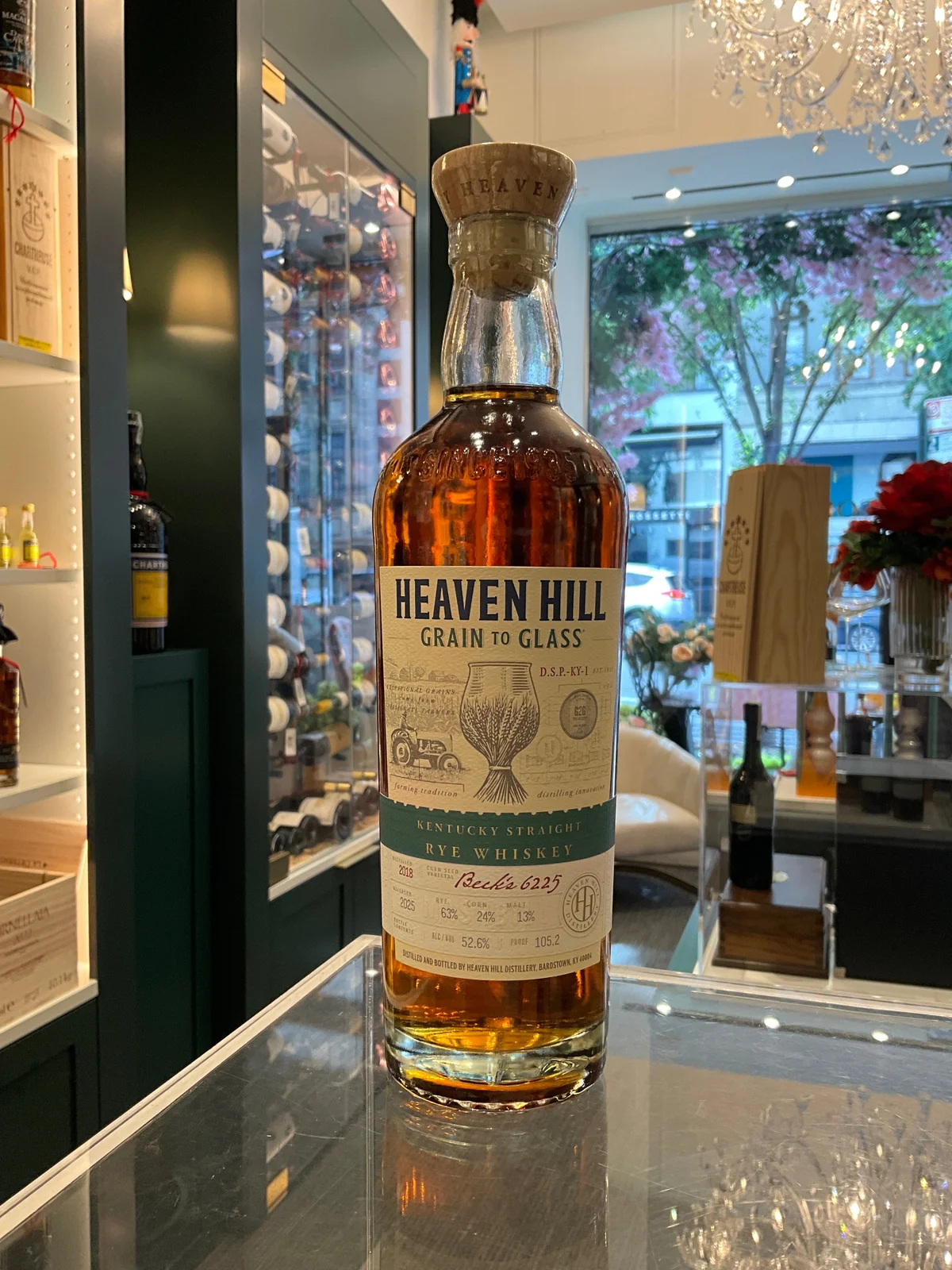Heaven Hill Grain To Glass Kentucky Straight Rye Whiskey 700ml 52.6%abv — heaven hill