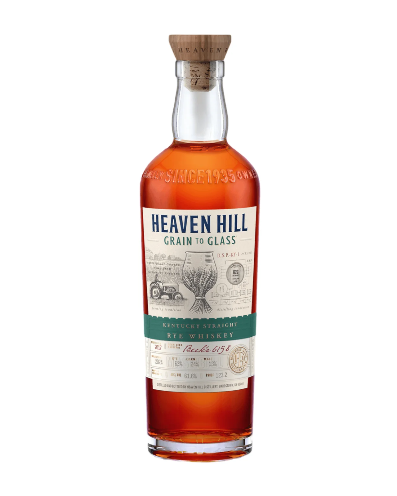 Heaven Hill Grain to Glass Straight Rye Whiskey 700ml — Heaven Hill