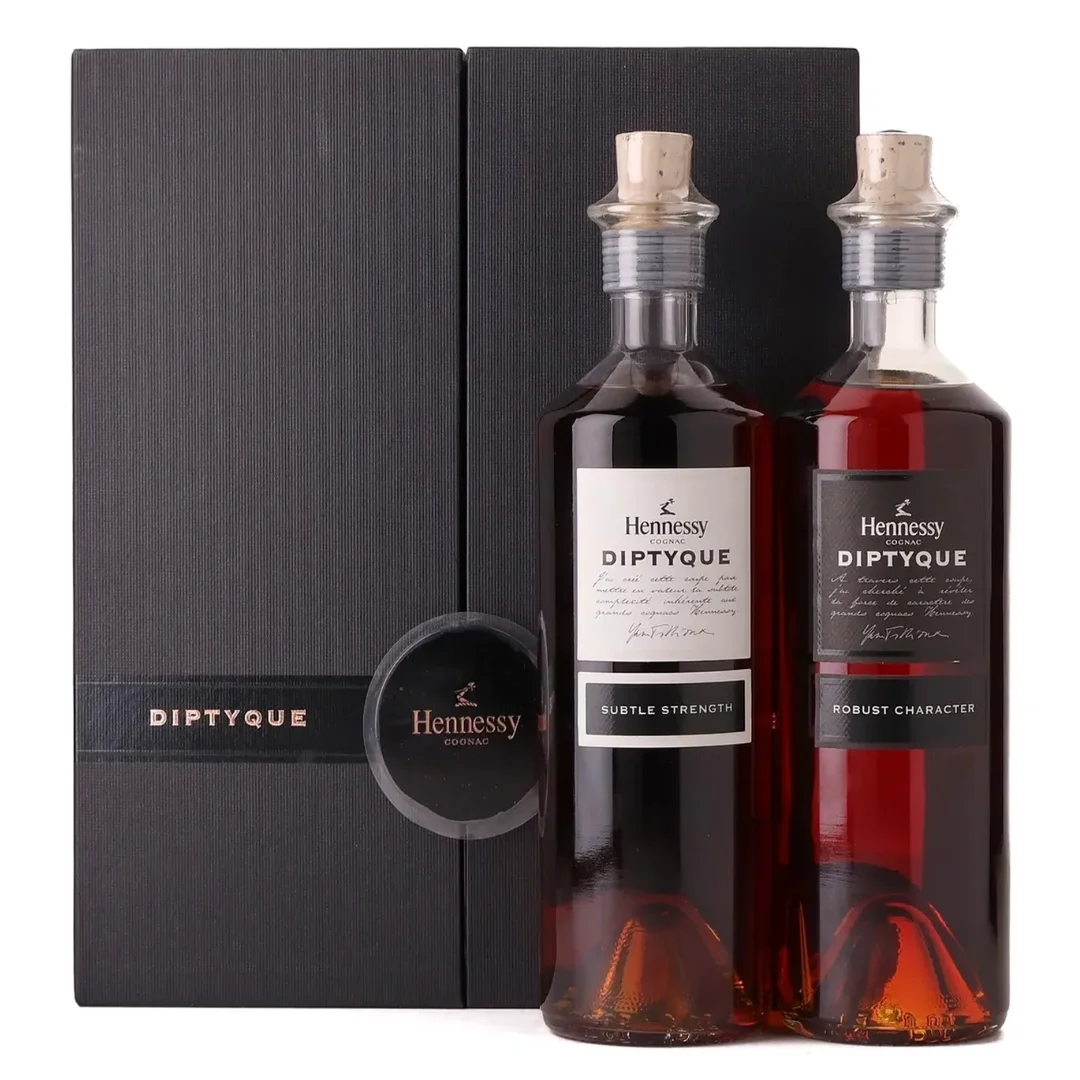 Hennessy Diptyque Cognac Set 2 Bottles, 500 mL — Hennessy