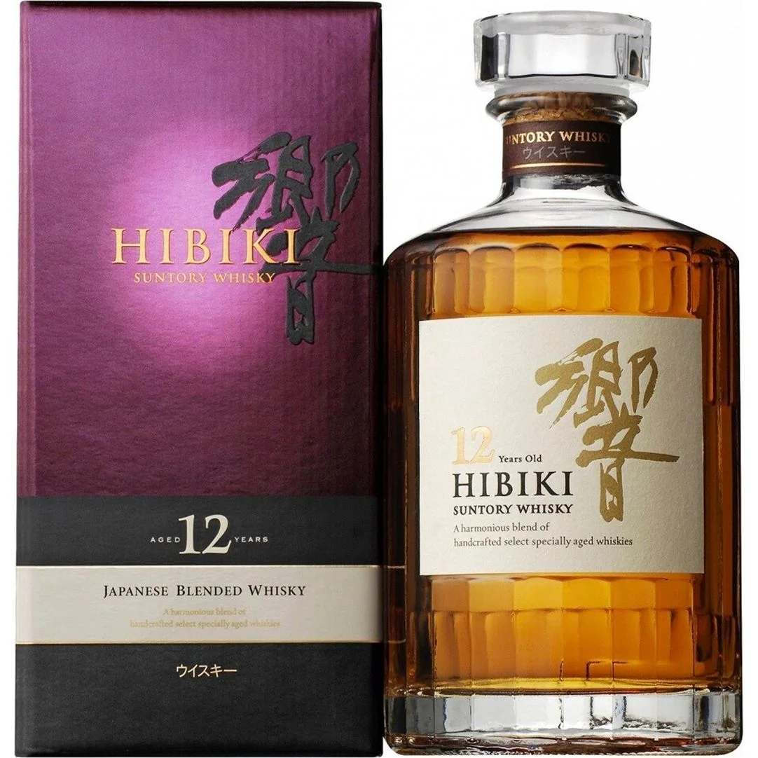 Hibiki 12 Year Japanese Whisky 750 mL — Suntori