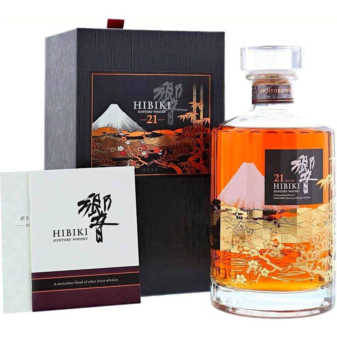Hibiki 21 Year Kacho Fugetsu Japanese Whisky 700 mL — Suntori