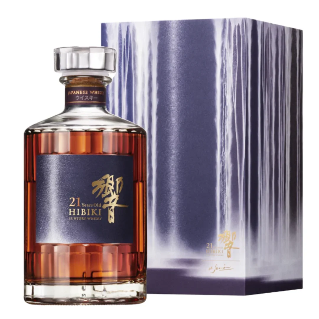 Hibiki 21 Years Old Hiroshi Senju Limited Edition Japanese Whisky 700mL — Suntory
