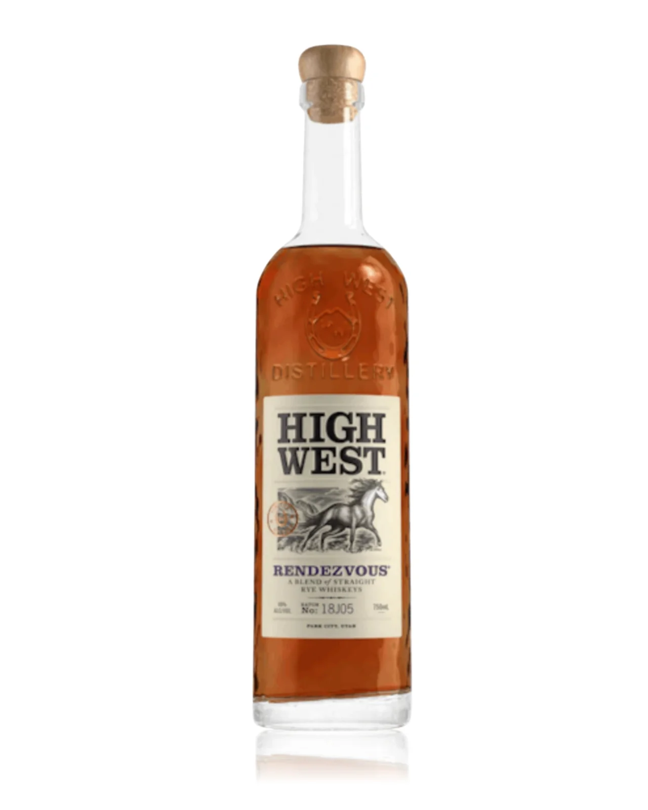 High West Rendezvous Straight Rye Blended Whiskey 750ml — High West