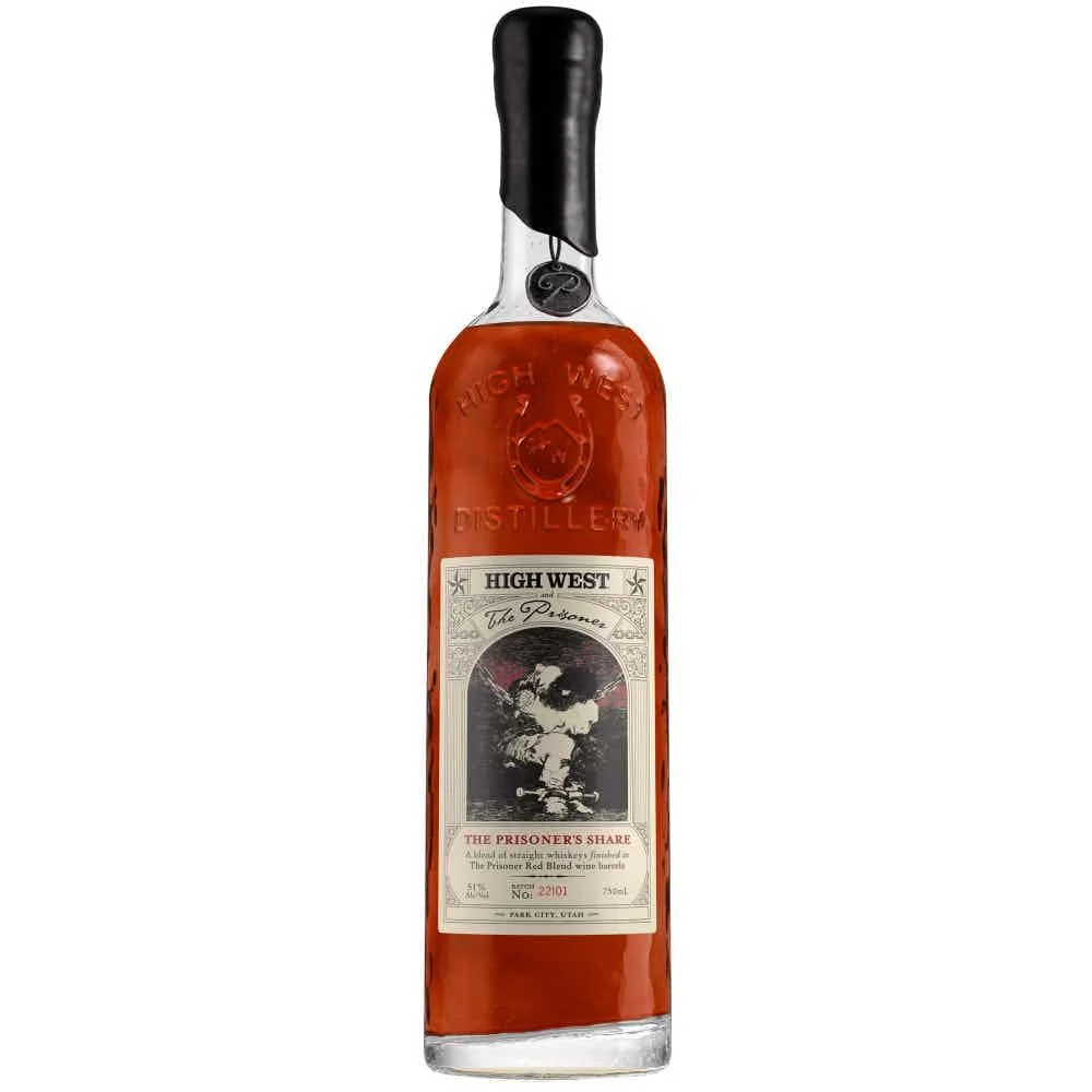 High West The Prisoner's Share Wine Barrel Finished Whiskey — High West