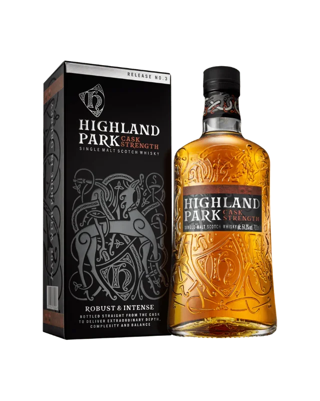 Highland Park No. 3 Cask Strength Release Single Malt Scotch Whiskey 750ml — Highland Park