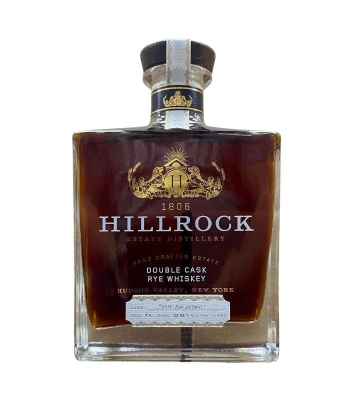Hillrock Estate Vote for Pedro PX Sherry Cask Finish Double Cask Rye Whiskey 750ml — Hillrock