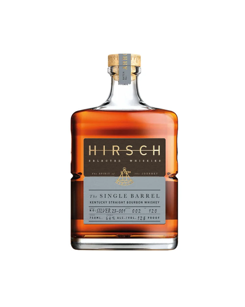 Hirsch The Single Barrel Silver Kentucky Straight Bourbon Whiskey 750ml — A.H. Hirsch