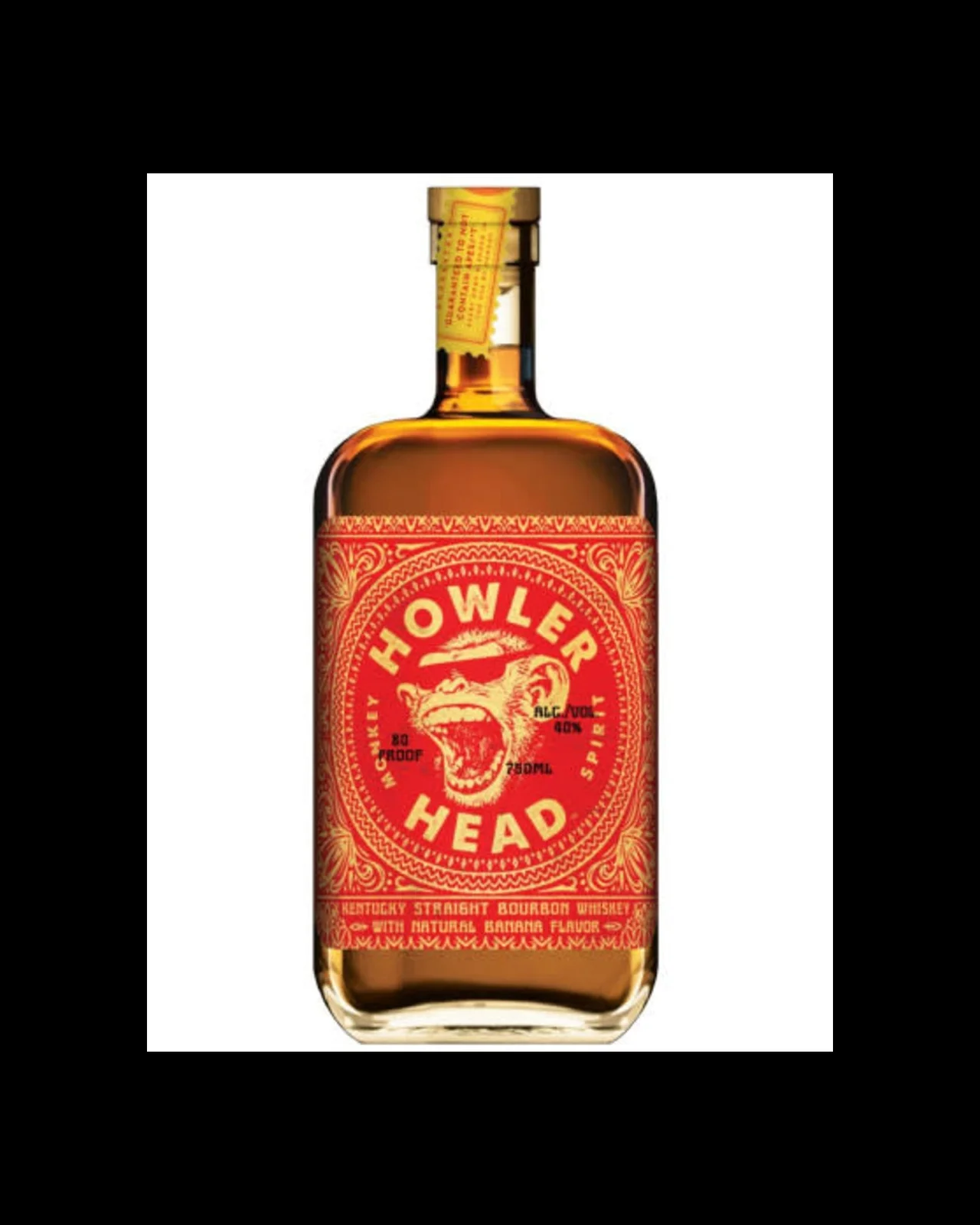 Howler Head Banana Flavored Bourbon Whiskey 750ml — Howler Head