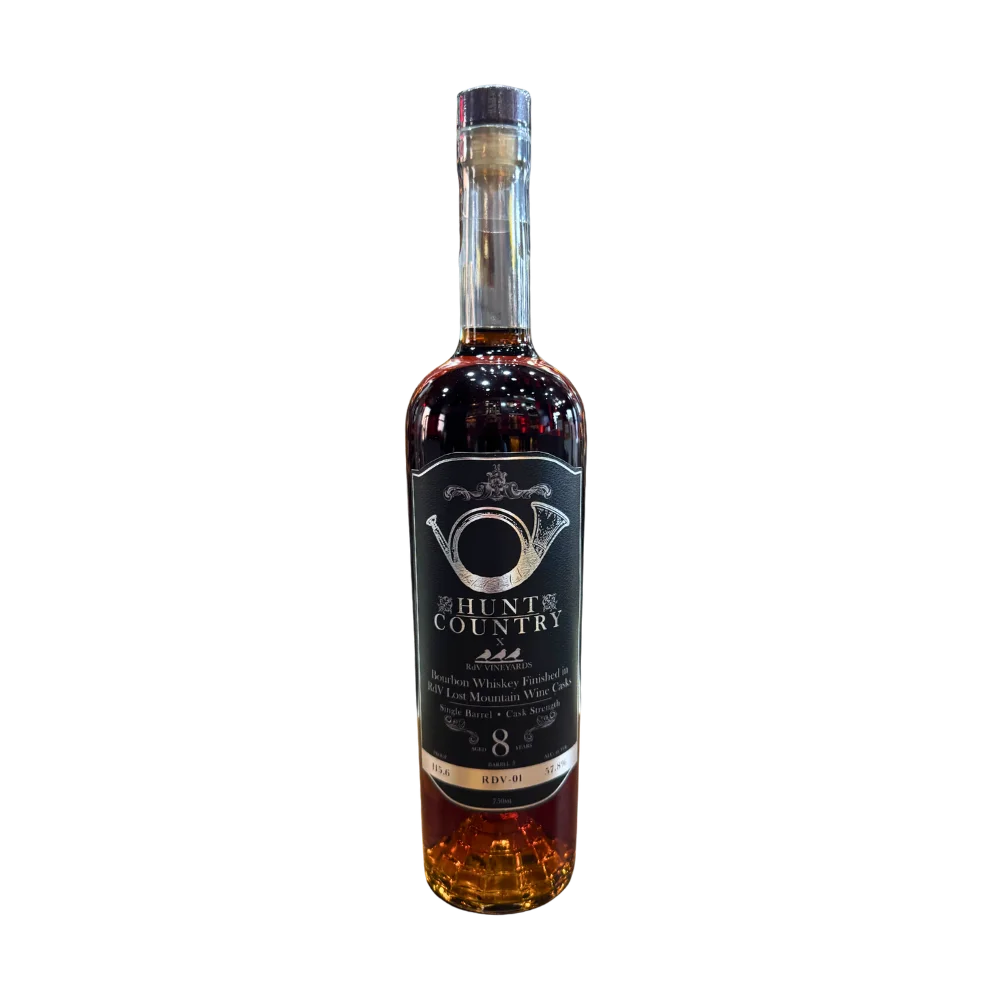 Hunt Country 8 Year Single Barrel Bourbon (RdV Lost Mountain Wine Cask) — Portage Liquors