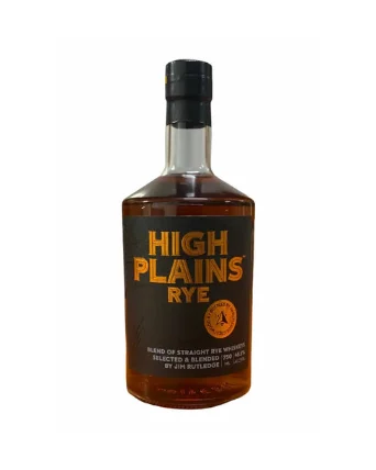 J. W. Rutledge High Plains Straight Rye Whiskey 750ml — J. W. Rutledge