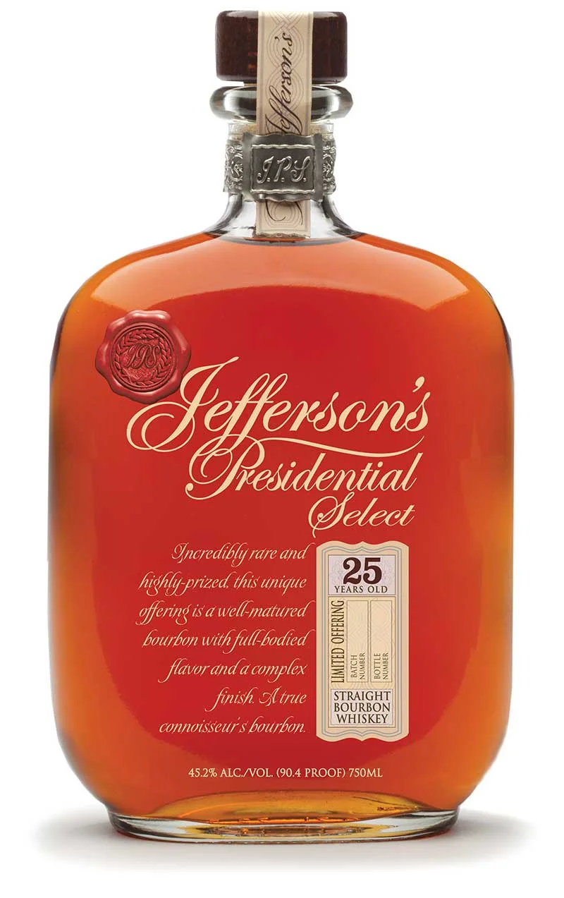 Jefferson's Presidential Select 25 Year Bourbon — Portage Liquors