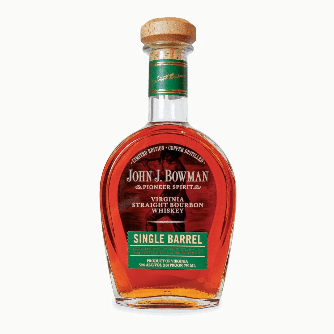 John J. Bowman Virginia Single Barrel Bourbon Whiskey — John J. Bowman