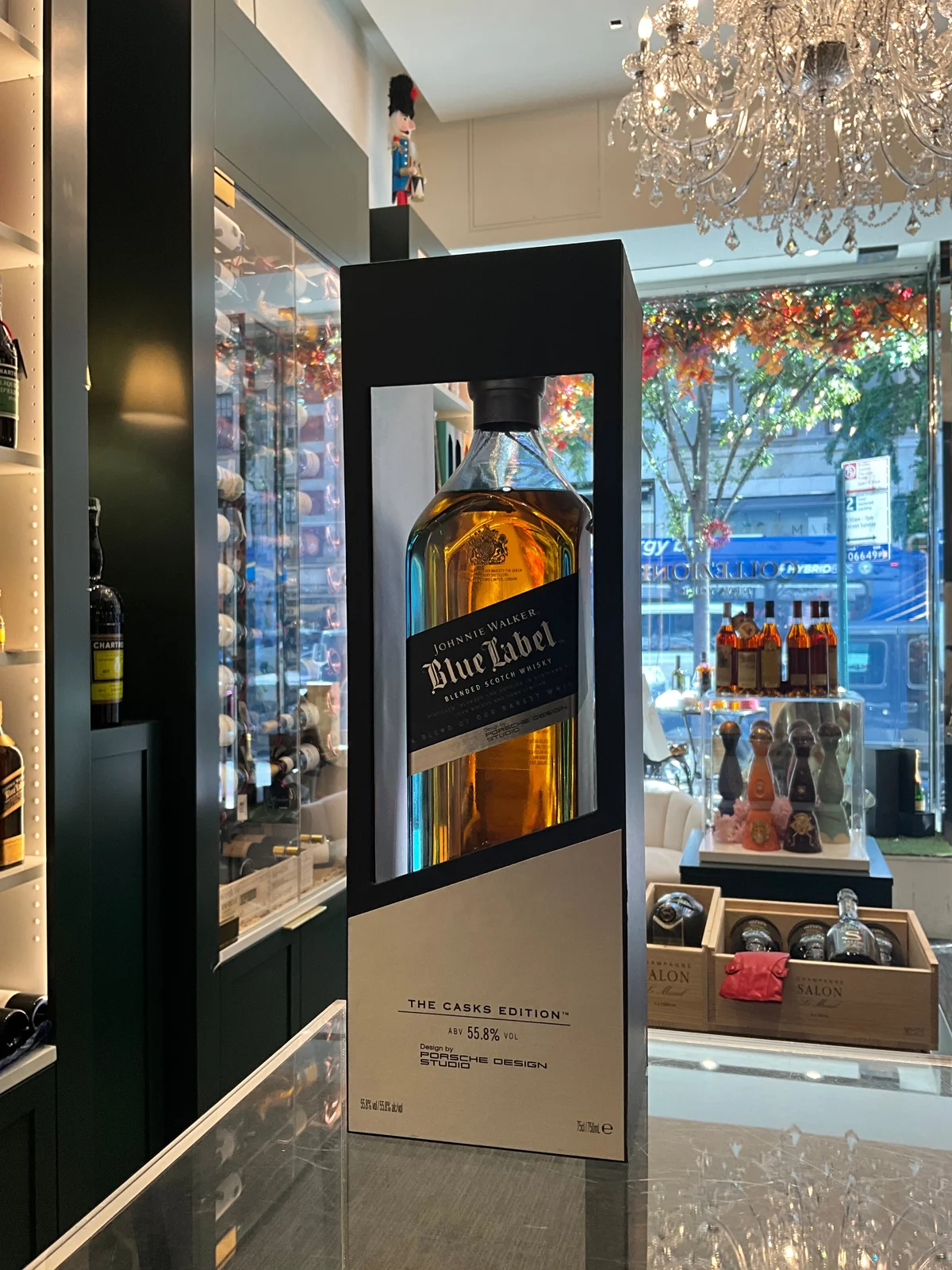 Johnnie Walker Blue Label "The Casks Edition" Porsche Design 75cl 55.8%abv — Johnnie Walker