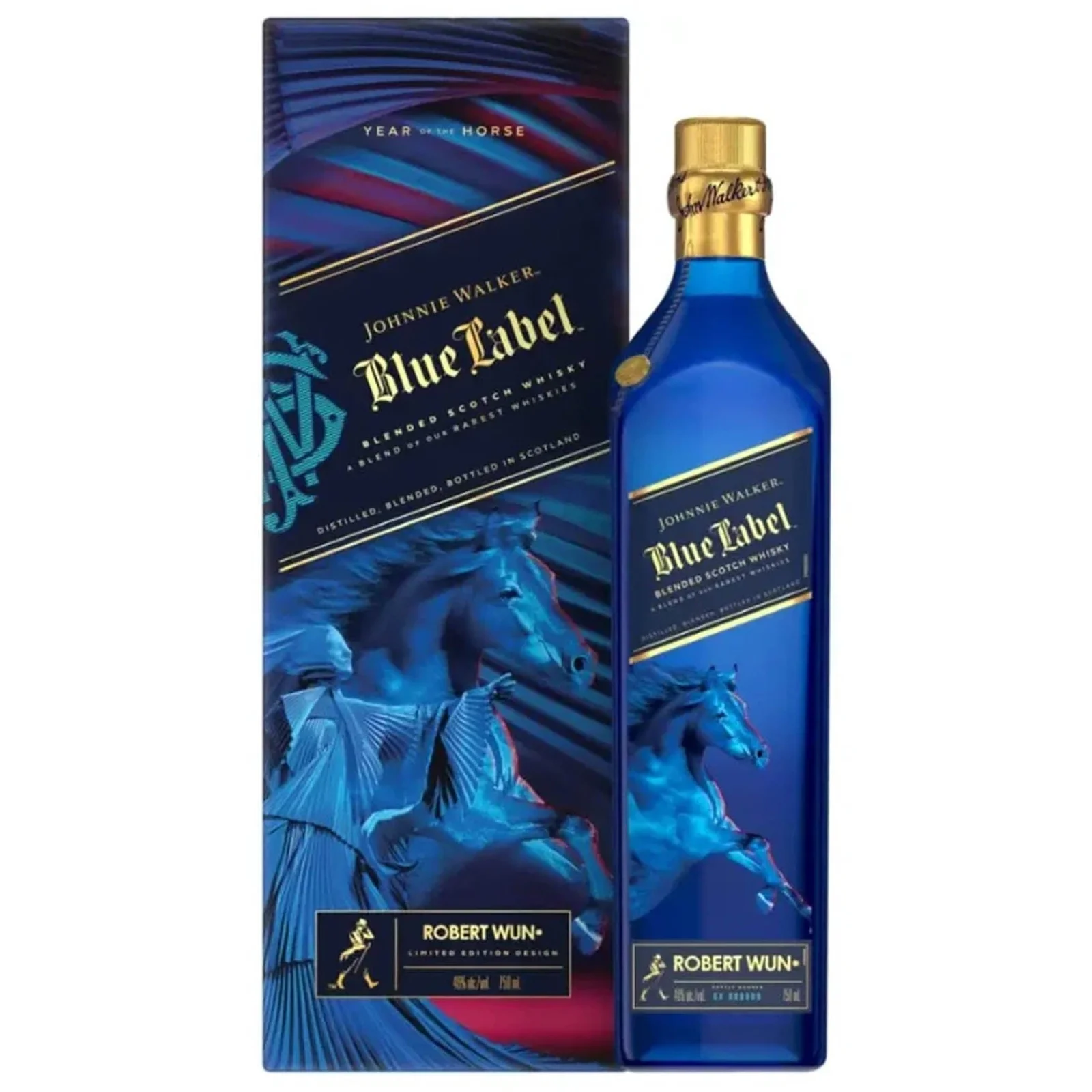 Johnnie Walker Blue Label Year of the Horse 750 mL — Blue Label