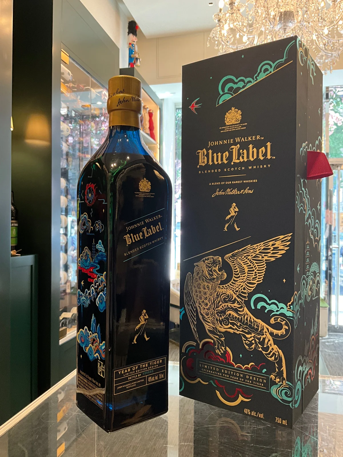 Johnnie Walker Blue Label Year of The Tiger Limited Edition 750ml 46%abv — Johnnie Walker