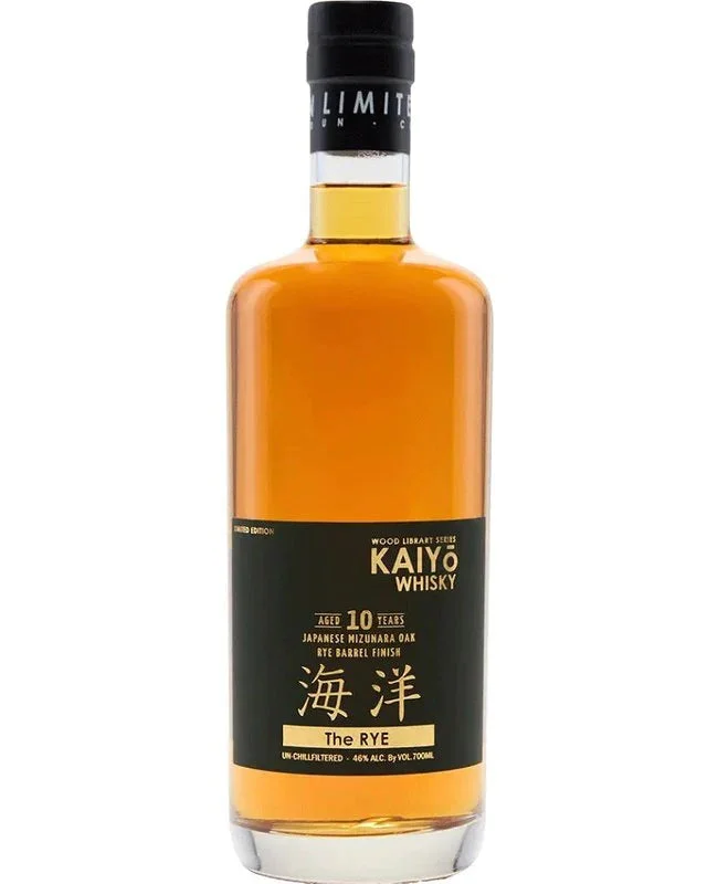 Kaiyo 10 Year Old Rye Barrel Finish Japanese Whisky — Kaiyo