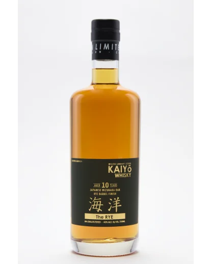 Kaiyo Wood Library Series The Rye 10 Year Old Whisky 700ml — Kaiyo