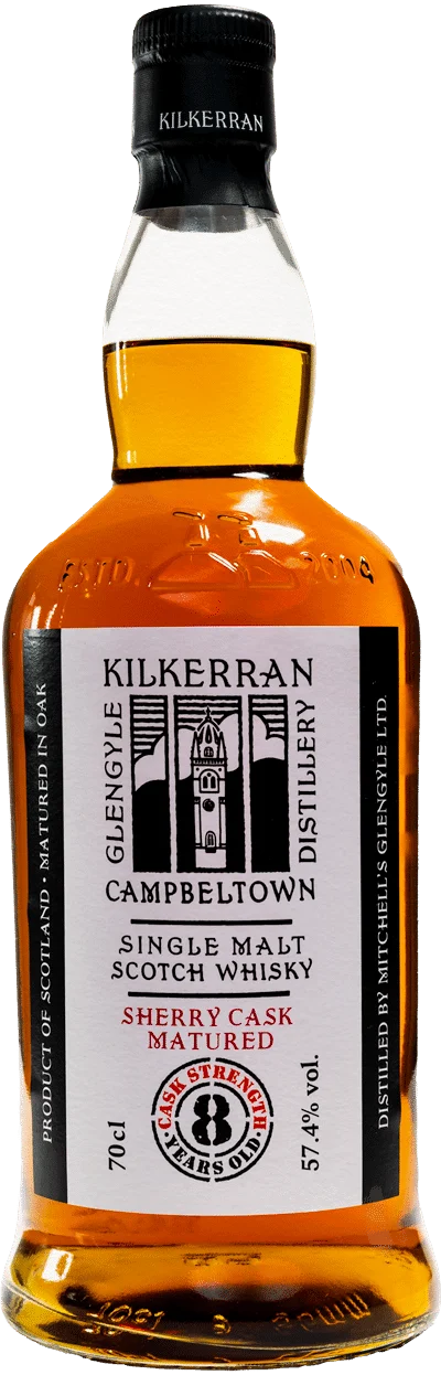 Kilkerran 8 Year - Sherry Cask - Cask Strength 2024 — Springbank