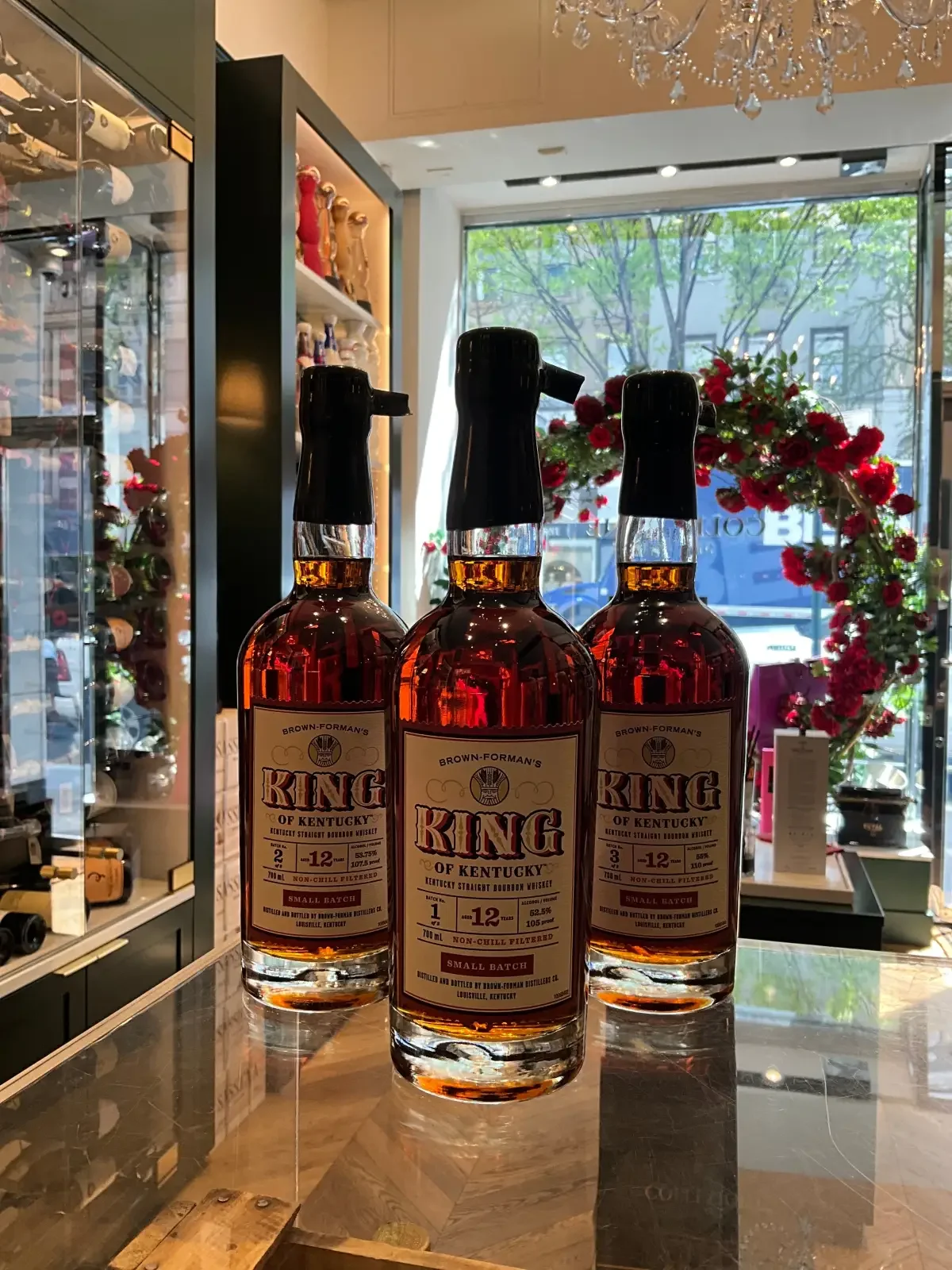 King Of Kentucky 12yo Small Batch 1-2-3 Collection (3 bottles) 750ml — King