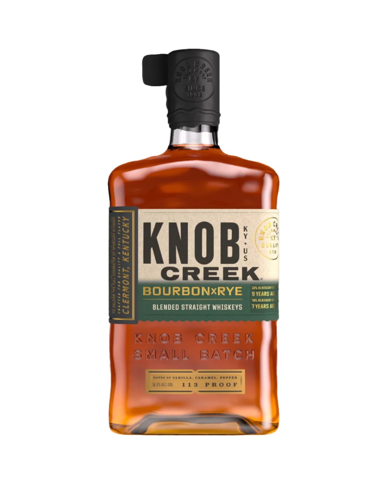Knob Creek Bourbon Cross Rye Blended Straight Whiskey 750ml — Knob Creek
