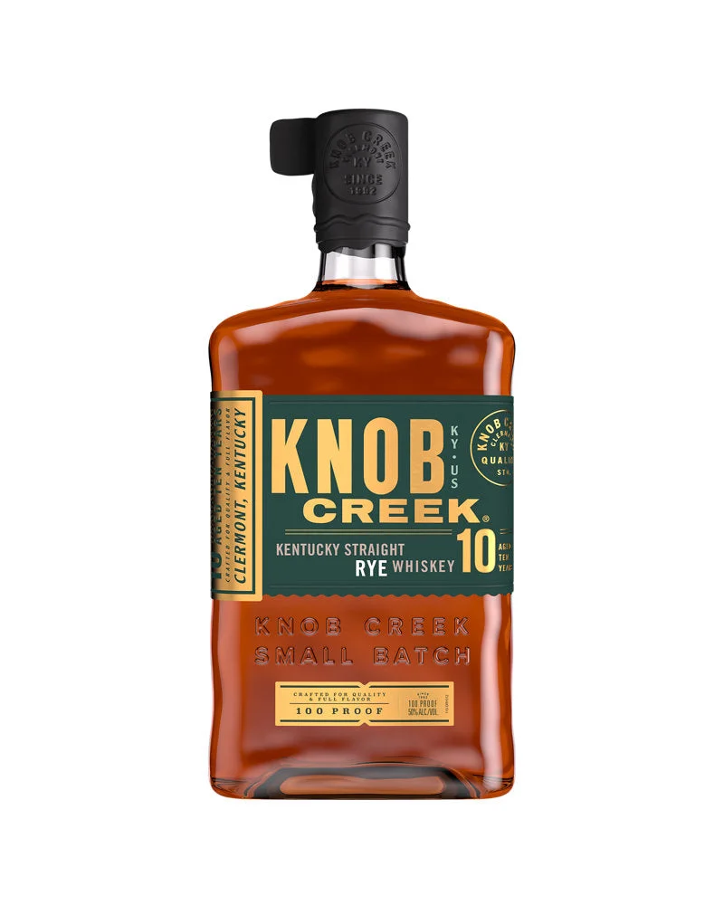 Knob Creek Small Batch 10 Year Old Straight Rye Whiskey 750ml — Knob Creek